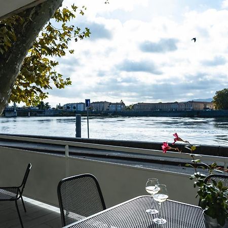 La Batie - Terrasse Avec Vue Imprenable Sur Le Rhone, 3 Chambres, 3 Salles De Bain Tain-l'Hermitage Luaran gambar